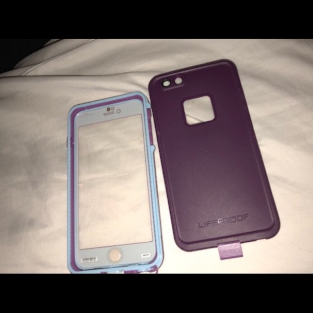 Purple Iphone 6 Plus Life Proof Case